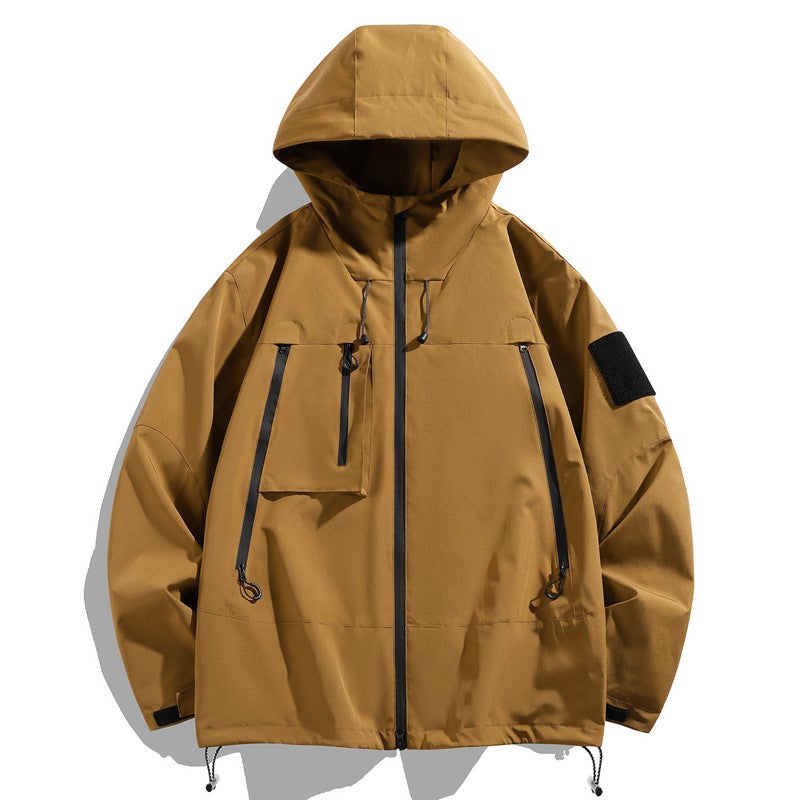 Men'S And Women'S Lovers Clothing Explosion New Men'S Jacket Functional Wind Tooling Bag Outdoor Waterproof Autumn Mountain - Image 1